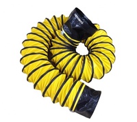 Machine de nettoyage de conduits d'air en Pvc flexible, étanche et résistant au feu de 12 pouces de haute qualité