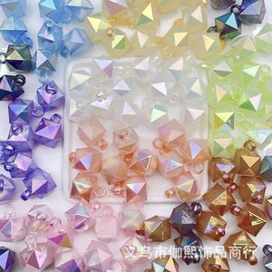 Perles de charme en alliage de cuivre de 16 mm avec strass en cristal pour la fabrication de bijoux DIY, accessoires de mode unisexe, pendentifs breloques Yiwu - Product Image 1