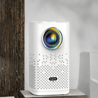 Proyektor LED Terkecil Langsung dari Pabrik dengan Baterai Terpasang Mini Saku Portabel Android 4k untuk Rumah, Luar Ruangan, Berkemah, Home Cinema