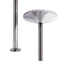 Barre de danse portable de haute qualité pour la salle de sport à domicile, exercice physique, logo personnalisé, acier, silicone durable de 45 mm, 225-275 cm pour la danse