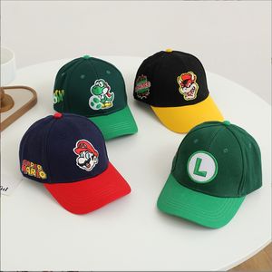 Gorra <span class=keywords><strong>de</strong></span> béisbol bordada para niños Gorra <span class=keywords><strong>de</strong></span> <span class=keywords><strong>Super</strong></span> Marios <span class=keywords><strong>de</strong></span> dibujos animados lindos Sombrero <span class=keywords><strong>de</strong></span> Sol para niños - Product Image 2