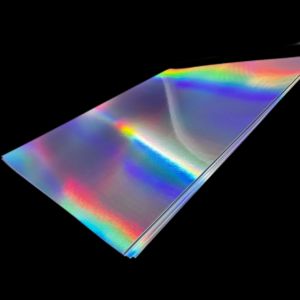 Étiquettes autocollantes adhésives anti-contrefaçon <span class=keywords><strong>UDV</strong></span> A4 papier coquille d'oeuf holographique graffiti avertissement découpé prix - Product Image 1