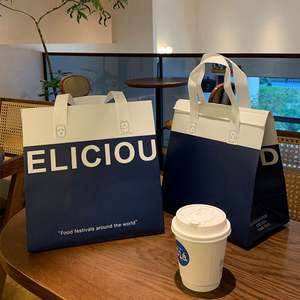 กระเป๋าเก็บความเย็นแบบมีฉนวนกันความร้อนสำหรับเครื่องดื่มกาแฟ ทำจากวัสดุรีไซเคิลแบบไม่ถักทอ พร้อมฟิล์มอลูมิเนียมสำหรับอาหารเย็น น้ำแข็ง และอาหารกลางวัน - Product Image 3