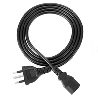Nouveau câble d'alimentation en gros pour usine, câble isolé en PVC avec fiche de moniteur, extrémité de câble à 3 brins pour instrument de musique