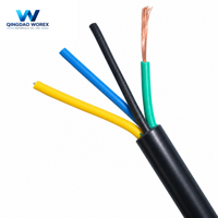 Câble électrique souple en cuivre isolé PVC, norme CCC, 2, 3 ou 4 conducteurs, 1,5 mm, 2,5 mm, 4 mm, 6 mm, 10 mm, 16 mm