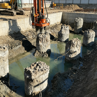Casse-pieux hydraulique de haute qualité pour la construction de quais et le nivellement des pieux