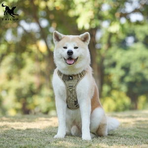 Arnés ajustable <span class=keywords><strong>para</strong></span> mascotas <span class=keywords><strong>para</strong></span> <span class=keywords><strong>perros</strong></span> medianos y grandes, estilo deportivo reflectante <span class=keywords><strong>de</strong></span> liberación rápida con función acolchada sin tirones - Product Image 5