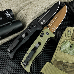 Couteau de poche pliable BM-MINI Adamas 273, couteau de survie pour le camping, la chasse, multi-usages, bricolage, industriel, portable, extérieur - Product Image 5