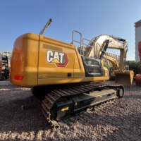 Excavatrice sur chenilles CAT345GC d'occasion de haute qualité, 45 tonnes, peinture d'origine, machine de terrassement hydraulique robuste pour l'exploitation minière à vendre