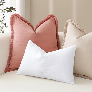 Insert d'<span class=keywords><strong>oreiller</strong></span> en fibre de polyester 20x20 pouces ultra doux et moelleux avec housse d'<span class=keywords><strong>oreiller</strong></span> en coton - Product Image 4