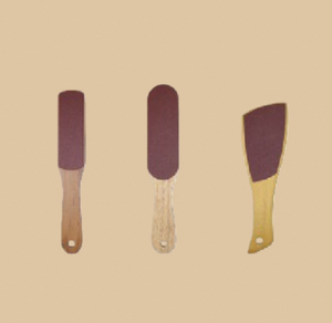 Lime à pieds en bois pour pédicure, élimination des callosités, double face, râpe à pieds, outil de soin des ongles, vente en gros - Product Image 6