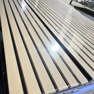 Panneau acoustique contemporain en placage <span class=keywords><strong>de</strong></span> bois MDF, <span class=keywords><strong>absorbeur</strong></span> <span class=keywords><strong>de</strong></span> <span class=keywords><strong>son</strong></span> en polyester pour chambre d'enfant et bureau, style modèle 3D - Product Image 3