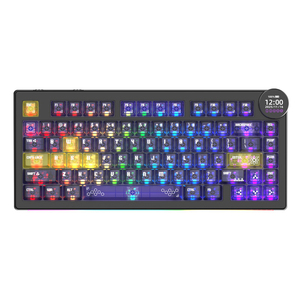 Clavier mécanique AJAZZ AK820 V2 PRO 75% avec écran TFT intelligent, double mode 8000Hz, Gasket, Hot-Swap, RGB, 81 touches pour le <span class=keywords><strong>gaming</strong></span> - Product Image 5