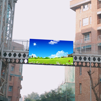 Panneau LED P5 Extérieur 5000cd Écran LED Cross Bridge Léger 5mm Affichage Numérique Publicitaire Mural IP65 Étanche HDR10+