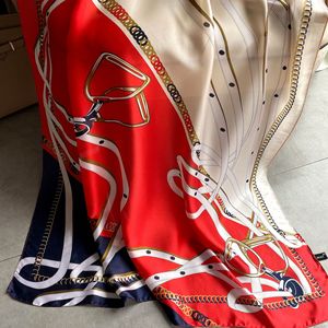 Phong Cách Mới Nhất Phụ Nữ Lụa Đầu Khăn Với Mô Hình Chuỗi Bãi Biển Khăn Choàng Phụ Nữ Mềm Lớn 180*90Cm Thiết Kế Sang Trọng Chiếc Khăn Lụa Khăn Hijab - Product Image 6