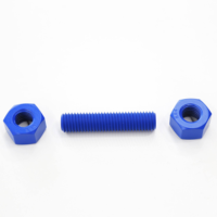 Carbon Steel Double Ended Stud Bolts Plain Finish M10 Thread Unef Thread Type Diy Grade