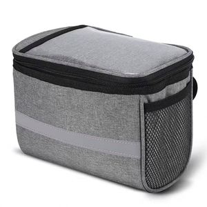 Sac de vélo isotherme pour guidon, panier de guidon, sacoche de vélo avec éléments réfléchissants - Product Image 1