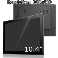 Moniteur à écran tactile capacitif de projet d'affichage industriel étanche IP65 de 10.4 pouces