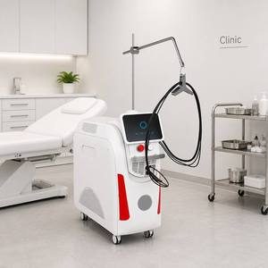 Machine de beauté <span class=keywords><strong>laser</strong></span> Alexandrite 755nm à impulsions longues OEM d'usine, <span class=keywords><strong>laser</strong></span> Alexandrite Nd Yag doux pour l'épilation - Product Image 1