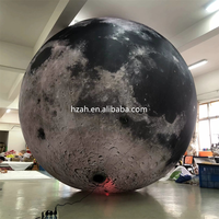 Ballon gonflable de lune pour la décoration d'intérieur extérieure pour des événements et la publicité