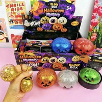 Coffret de jouets squishy Halloween 10 cm, formes Dumplings, Citrouille, Œil, Maltose, à rebond lent, anti-stress, vente en gros