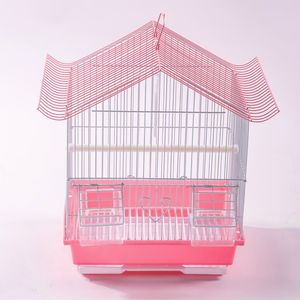 Fabrika toptan kuş kafesleri Metal Budgerigar Aviary Pet kafesleri satılık dayanıklı demir tel papağan kanarya kuş kafesleri kuşlar - Product Image 4