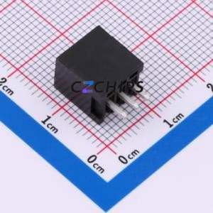 DB2EVC-2.5-3P-BK Plug-in Terminal Block Through hole,P=2.5mm Connector Board-to-Board / Socket - Closed 1x3P 2.5mm Black - Product Image 2