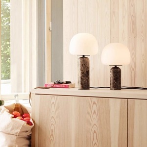 Vintage Wabi Sabi Natural Marble <b>Table</b> Lamp E27 <b>Led</b> Eye Caring For Living Room Bedroom Study <b>Bedside</b> - Product Image 1