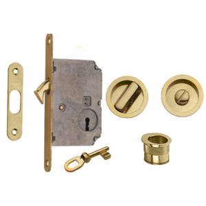 KIT PUERTA CORREDERA-SOLO MARCO Cromo satinado - Product Image 1