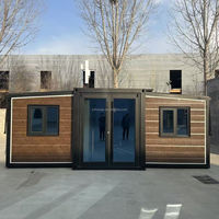 Maison conteneur extensible en acier Zhixin, appartement, utilisation extérieure, pour parc, résistante aux tremblements de terre, installation facile, design moderne