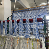 Fil de serpillière tressé en microfibre 300D en gros, couleur personnalisée, haute ténacité, matière première absorbante pour la fabrication de serpillières