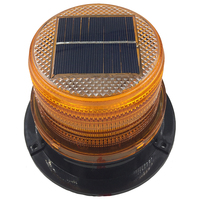 5V Solar White LED Warnleuchte Notfall-Nachrüstung für schwere Nutzfahrzeuge Strobe Flash Beacon Sicherheits lampen für PKW LKW