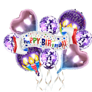 Set di Palloncini in Foil per Decorazioni di <span class=keywords><strong>Compleanno</strong></span> Personalizzate all'Ingrosso, Palloncini '<span class=keywords><strong>Buon</strong></span> <span class=keywords><strong>Compleanno</strong></span>' per Feste - Product Image 4