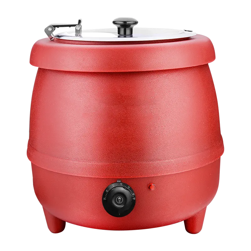 Victore 10l scaldavivande a buffet in plastica thermos pentola per zuppa scalda porridge con attrezzatura interna in alluminio per hotel