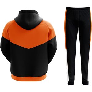 Conjunto Deportivo de 2 Piezas para Hombre, Sudadera con Capucha y Pantalones Deportivos de Felpa con Puños Acanalados, Estilo Holgado para Gimnasio y Actividades - Product Image 2