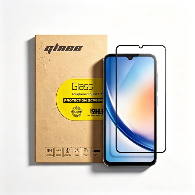 2.5D Silk Full Glue Phone Accessories 9H Tempered Glass Screen Protector for Samsung for Galaxy A17 A56 A36 A15 A05 A03s A13 A23