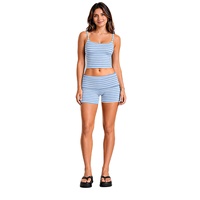 Ensemble de vêtements de sport pour femmes, coupe slim, à rayures colorées, séchage rapide, veste zippée, pour course à pied, fitness et yoga