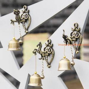 Timbre de puerta a <span class=keywords><strong>precio</strong></span> de fábrica tendero Windchime adorno magnético para colgar en la pared habitación jardín tienda entrada delantera suerte aldaba - Product Image 6