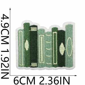 Parches Termoadhesivos Bordados de Fieltro No Tejido Hechos a Mano con Diseño de Hada de Flores Verdes para Sombreros, Bolsos, Ropa y Regalos - Personalizables - Product Image 3