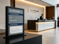 Système de signalisation directionnelle personnalisé pour l'orientation, suspendu au plafond, pour hall d'entrée, autoportant, pour centres commerciaux, hôtels, utilisation extérieure (voitures)