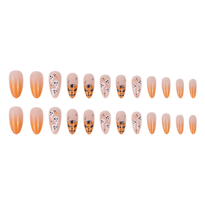 Alta calidad 3D lindo almendra ABS <span class=keywords><strong>uñas</strong></span> <span class=keywords><strong>postizas</strong></span> 24 Uds Halloween Prensa en manicura <span class=keywords><strong>para</strong></span> <span class=keywords><strong>niñas</strong></span> fábrica venta al por mayor <span class=keywords><strong>pegamento</strong></span> <span class=keywords><strong>para</strong></span> <span class=keywords><strong>uñas</strong></span> - Product Image 5