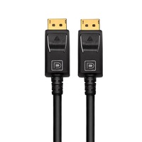 Câble OEM 4K DisplayPort 1.8m DP vers DP pour projecteur et ordinateur Version 1.4 Câbles audio et vidéo DisplayPort vers HDMI