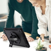[ Étui pour tablette Miesherk ] Étui pour tablette en TPU antichoc personnalisé avec béquille pour iPad 7 8 9 génération 10,2 pouces avec porte-stylet