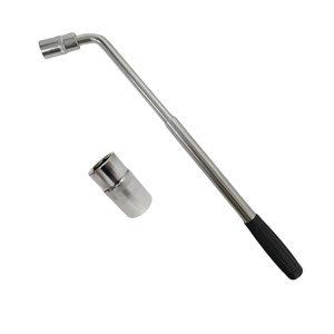 Retractable Carbon Steel Wheel Brace OEM 17/<b>19mm</b> 21/23mm <b>Socket</b> Tyre Rim Wrench - Product Image 3