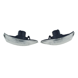 Lampe indicatrice de rétroviseur, lentille transparente sans ampoule, gauche et droite, pour Renault Megane <span class=keywords><strong>3</strong></span>, Latitude, Fluence, <span class=keywords><strong>Scenic</strong></span> III, 261656470R, 261609550R - Product Image 2