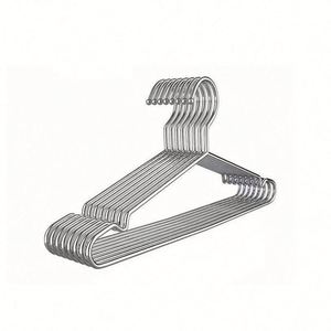 Cintres modernes haut de gamme en acier inoxydable 304, imprimés UV, robustes et anti-rouille, pour l'organisation des placards à domicile - Product Image 1