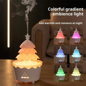 Factory Price Creative Lucky Tree Desktop Humidifier <b>Essential</b> <b>Oil</b> <b>Diffuser</b> Quiet Mini Aroma Lamp <b>for</b> Home Car - Product Image 3
