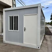 Casa Modular de Contenedores de Lujo de 20 pies y 40 pies, Panel Sándwich de Acero Desmontable, Casa de Camping, Tienda, Dormitorio, Concepto de Casa Pequeña Moderna