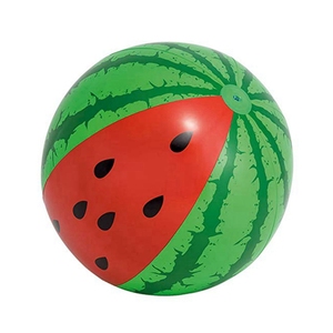 Pallone Gonfiabile Gigante in PVC a Forma di Anguria, 29 Pollici, Palla da Spiaggia Resistente, Giocattolo da Giardino per Bambini e Adulti, Intrattenimento Estivo all'Aperto - Product Image 4