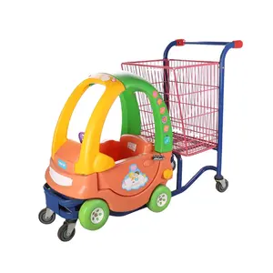 Super Kwaliteit Supermarkt Winkelen Speelgoed Auto Mini Kids Kinderen Winkelmandje Trolley